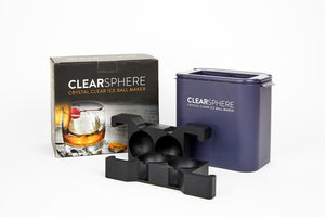 CLEARSPHERE™ CRYSTAL CLEAR ICE BALL MAKER